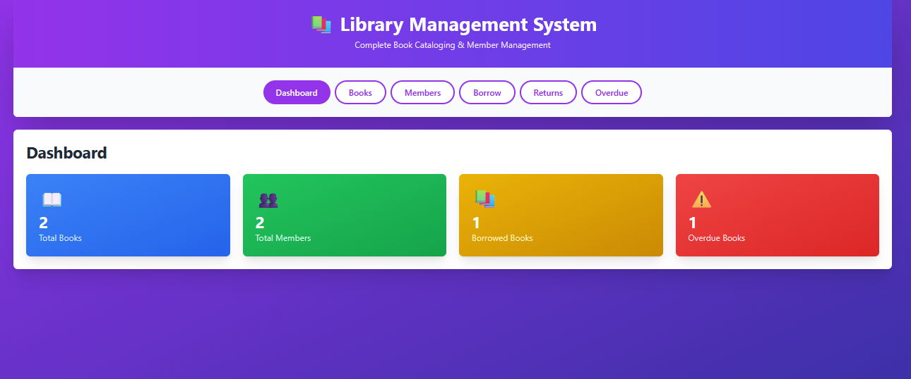 Library Management System