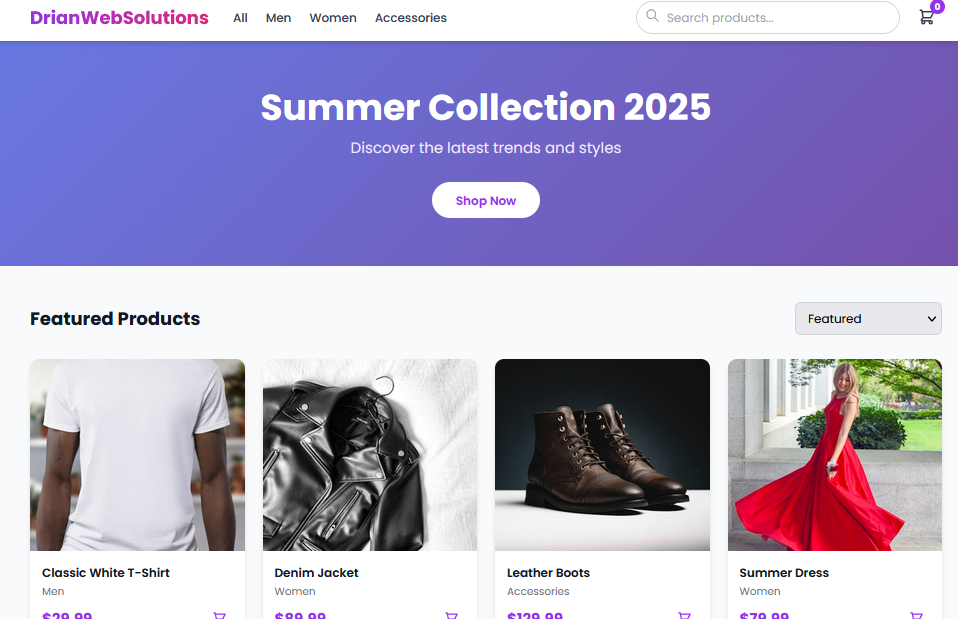 E-commerce Template